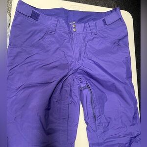 Women’s North Face Snow Pants, Purple, size XL